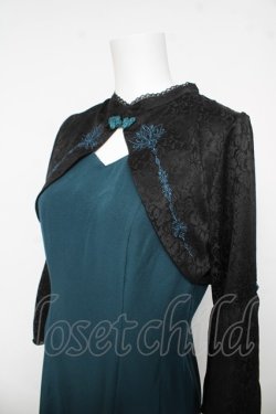 画像3: axes femme POETIQUE / ロータス刺繍チャイナワンピース M Bグリーン Y-26-03-13-106-AX-OP-SZ-ZY