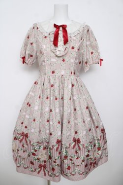 画像1: axes femme kawaii / ベリーフィールズワンピース M ピンク Y-26-03-13-109-AX-BL-SZ-ZY