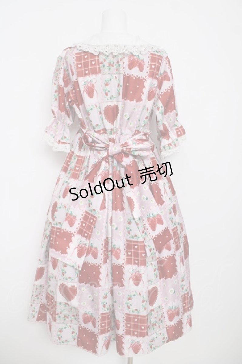 画像2: axes femme kawaii / ハピネスベリーワンピース M ピンク Y-26-03-13-110-AX-OP-SZ-ZY (2)