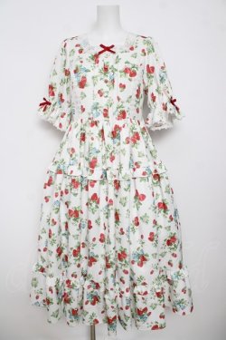 画像1: axes femme kawaii / クラシックベリーワンピース M 白 Y-26-03-13-111-AX-OP-SZ-ZY