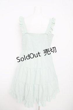 画像2: FCL / フリルジャンパースカート 4L ミント Y-26-03-13-114-LO-OP-SZ-ZY