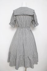 画像2: m petit by misako / AM*ギンガムCHKワンピース M 中灰 Y-26-03-13-117-LO-OP-SZ-ZY (2)