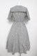 画像2: m petit by misako / AM*ギンガムCHKワンピース M 中灰 Y-26-03-13-117-LO-OP-SZ-ZY (2)