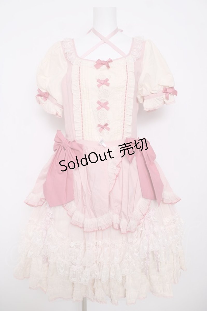 画像1: NyaNya（海外ロリータブランド） / 「NyaNya x 魔法少女まどかマギカ コラボ商品」鹿目 まどか ver. L ピンク Y-26-03-13-127-LO-OP-SZ-ZY (1)