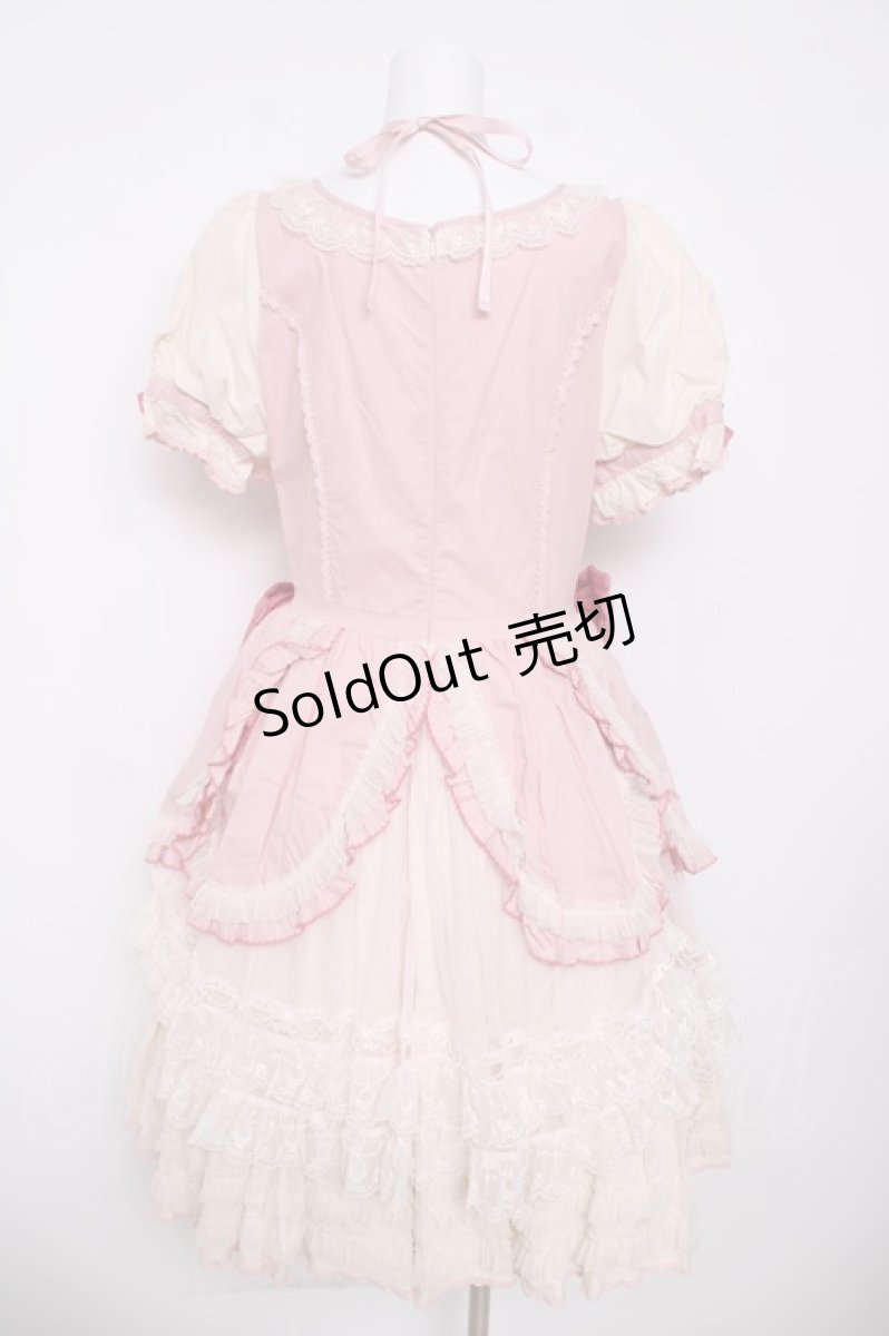 画像2: NyaNya（海外ロリータブランド） / 「NyaNya x 魔法少女まどかマギカ コラボ商品」鹿目 まどか ver. L ピンク Y-26-03-13-127-LO-OP-SZ-ZY (2)