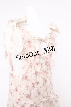 画像5: metamorphose / プチフラワープリントエプロン風ジャンパースカート  ピンク Y-26-03-13-129-ME-OP-SZ-ZY