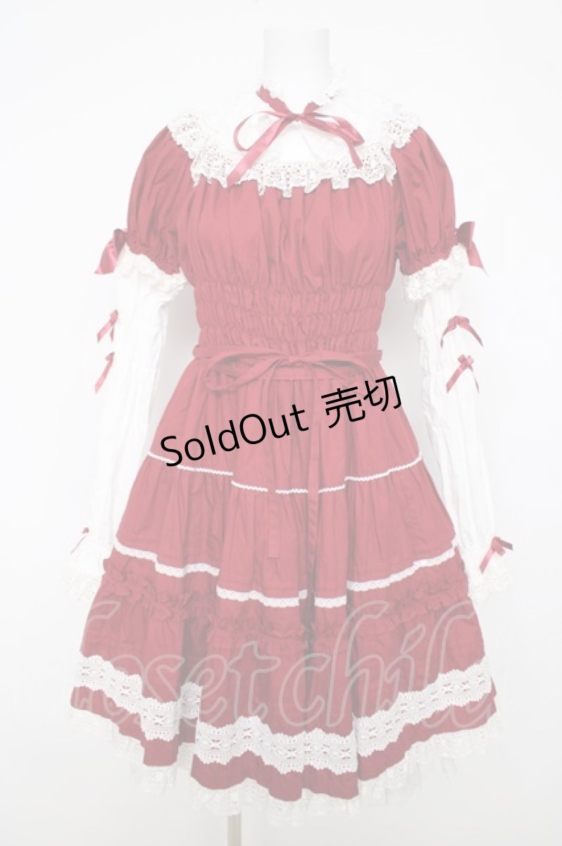 画像1: Angelic Pretty / Eternal Dollワンピース（2025年）  赤 Y-26-03-13-130-AP-OP-SZ-ZY (1)