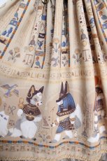 画像4: ALICE and the PIRATES / EGYPTIAN CHRIS〜壁画に隠されたMystery〜柄ジャンパースカートI  サンドベージュ Y-26-03-13-132-PA-OP-SZ-ZY (4)