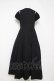 画像2: BPN / 編み上げロングワンピース M 黒 Y-26-03-13-133-GO-OP-SZ-ZY (2)