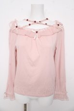 画像1: axes femme / バラストラップフリルインナー F ピンク Y-26-03-13-017-AX-TO-SZ-ZY (1)