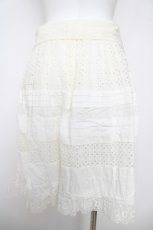 画像2: Jane Marple / コットンレーススカート  シロ Y-26-03-13-138-JM-SK-SZ-ZY (2)