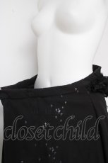 画像4: h.naoto Blood / 天使柄天蓋ロングスカート  黒 Y-26-03-13-139-HN-SK-SZ-ZY (4)