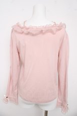 画像2: axes femme / バラストラップフリルインナー F ピンク Y-26-03-13-017-AX-TO-SZ-ZY (2)