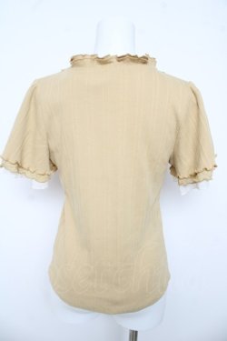 画像2: axes femme / プチスタンドリブプルオーバー M イエロー Y-26-03-13-018-AX-TO-SZ-ZY