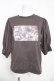 画像1: axes femme POETIQUE / おかしなお茶会パフ袖Tシャツ M チャコール Y-26-03-13-021-AX-TO-SZ-ZY (1)