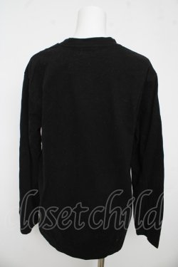 画像2: axes femme / ダビデプリントロンT M 黒 Y-26-03-13-030-AX-TO-SZ-ZY