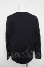 画像2: AXES-X / オーナメントプリントロンＴ S 黒 Y-26-03-13-031-LO-TO-SZ-ZY (2)