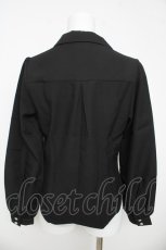 画像2: axes femme / コルセット風開襟ブラウス F 黒 Y-26-03-13-036-AX-BL-SZ-ZY (2)