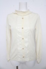 画像1: axes femme / レースデザインカットソー M 生成り Y-26-03-13-039-AX-TO-SZ-ZS (1)