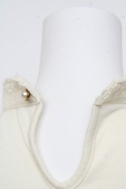 画像3: axes femme / レースデザインカットソー M 生成り Y-26-03-13-039-AX-TO-SZ-ZY