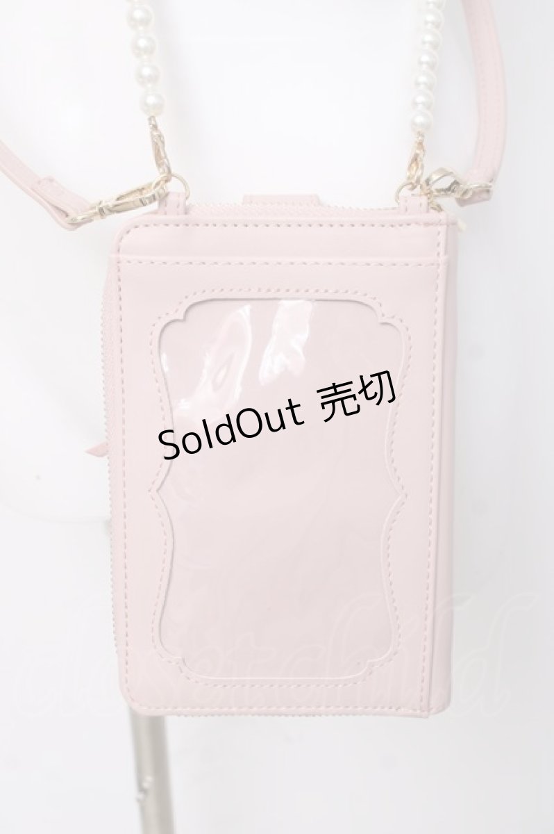 画像3: axes femme POETIQUE / レースアップスマホポシェット  ピンク Y-26-03-16-039-AX-ZA-SZ-ZY (3)