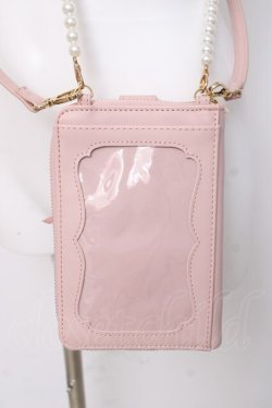 画像3: axes femme POETIQUE / レースアップスマホポシェット  ピンク Y-26-03-16-039-AX-ZA-SZ-ZY