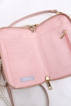 画像4: axes femme POETIQUE / レースアップスマホポシェット  ピンク Y-26-03-16-039-AX-ZA-SZ-ZY