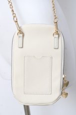 画像3: m petit by misako / NINA’S スマホショルダー バッグ  中白 Y-26-03-16-044-LO-ZA-SZ-ZY (3)