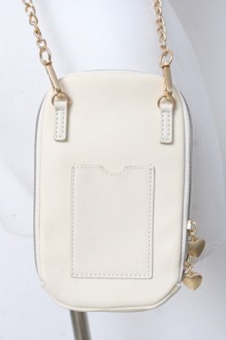 画像3: m petit by misako / NINA’S スマホショルダー バッグ  中白 Y-26-03-16-044-LO-ZA-SZ-ZY