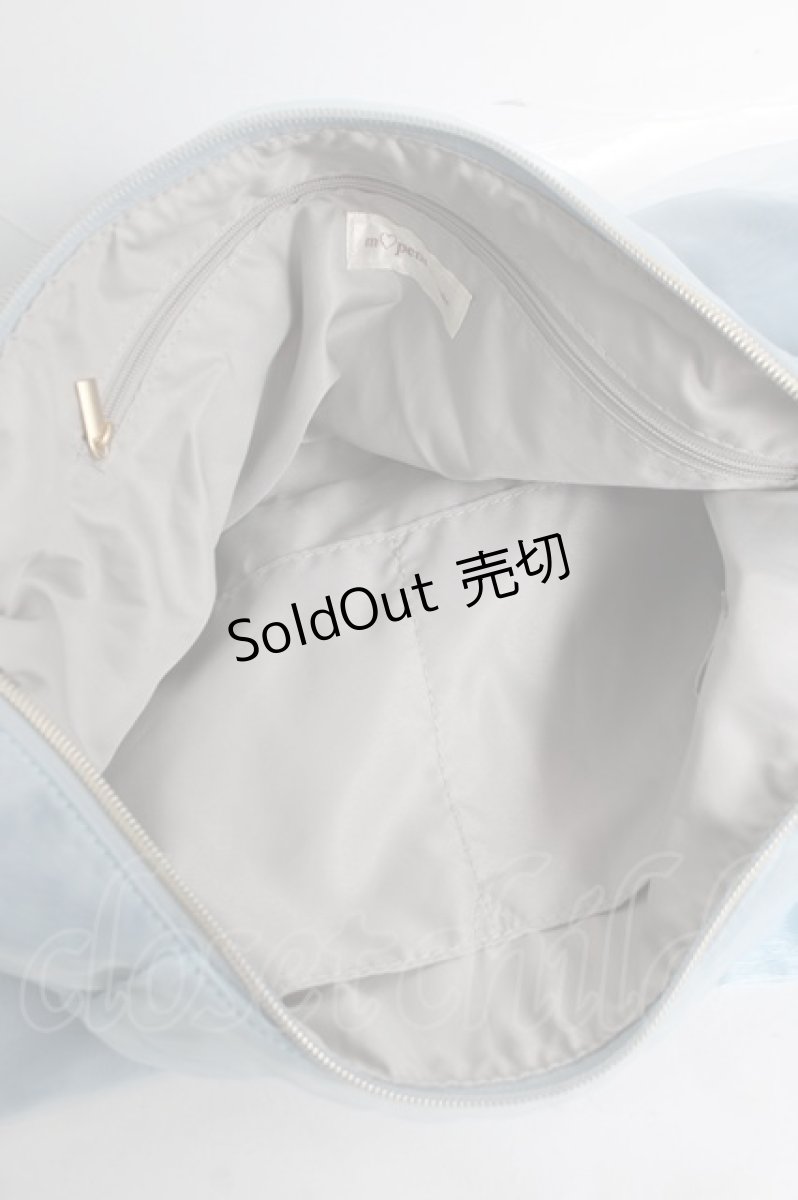 画像4: m petit by misako / AMチュールリボンショルダーバッグ  淡水色 Y-26-03-16-045-LO-BG-SZ-ZY (4)