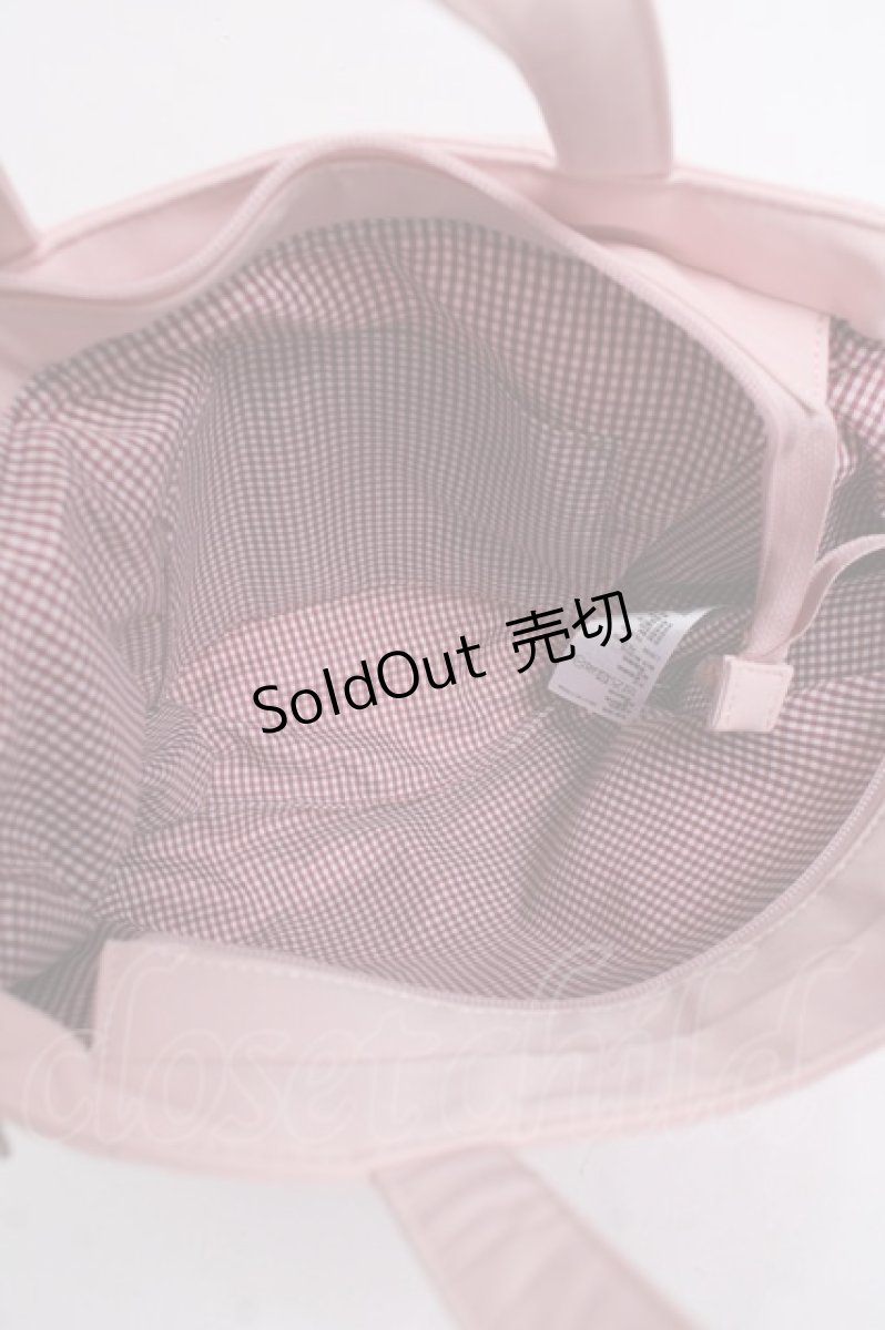 画像3: Maison de FLEUR / いちご刺繍サイドポケットトートバッグ F ピンク Y-26-03-16-046-LO-BG-SZ-ZY (3)