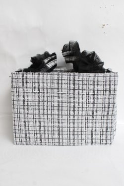 画像3: couture BY ROJITA / ツイードロゴハンドバック  白 Y-26-03-16-049-LO-BG-SZ-ZY