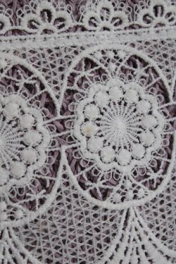 画像3: axes femme / 雑材×レーストートバッグ  ピンク Y-26-03-16-050-AX-BG-SZ-ZY