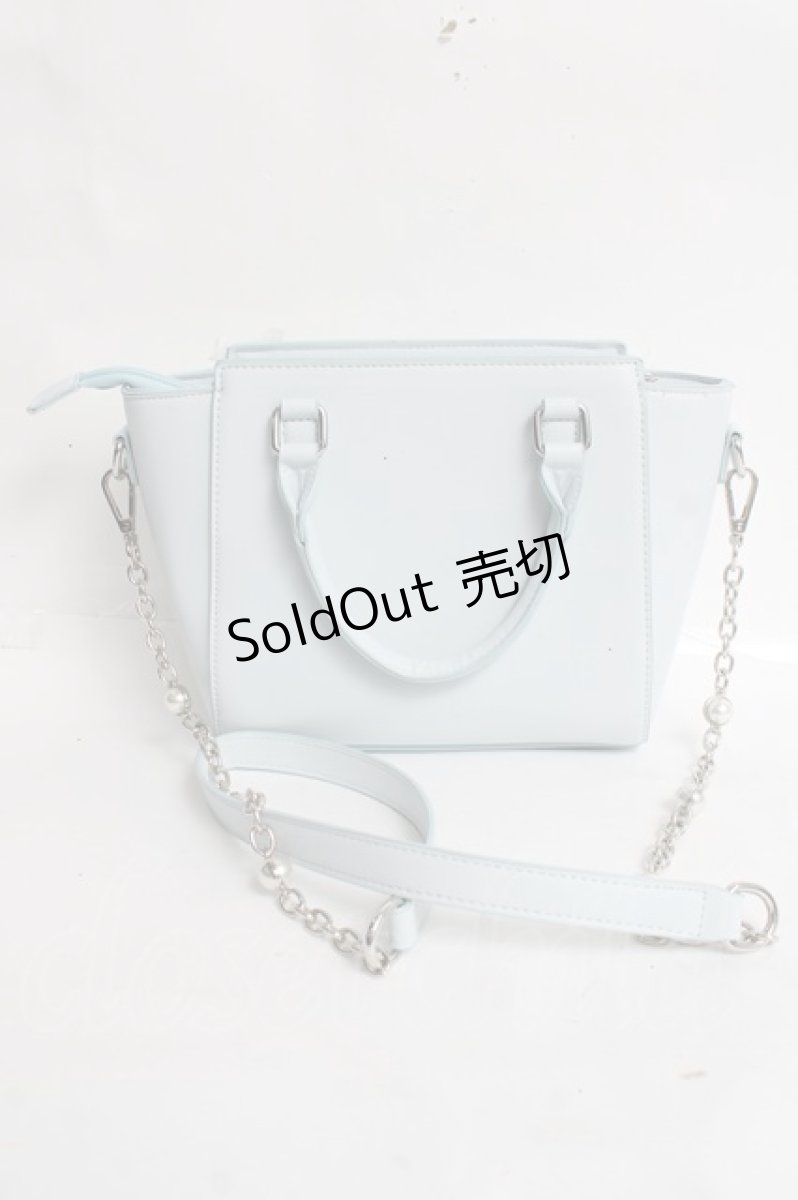 画像3: Ank Rouge / 確定ファンサのおまじないビジューキルティングバニティBag バッグ  サックス Y-26-03-16-053-CA-BG-SZ-ZY (3)