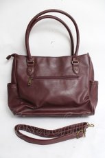 画像2: axes femme / REDLabel A4トートバッグ  ワイン Y-26-03-16-054-AX-BG-SZ-ZY (2)