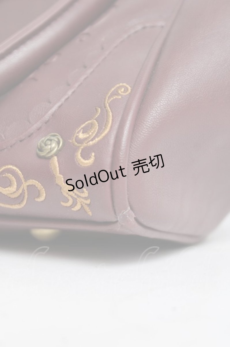 画像4: axes femme / REDLabel A4トートバッグ  ワイン Y-26-03-16-054-AX-BG-SZ-ZY (4)