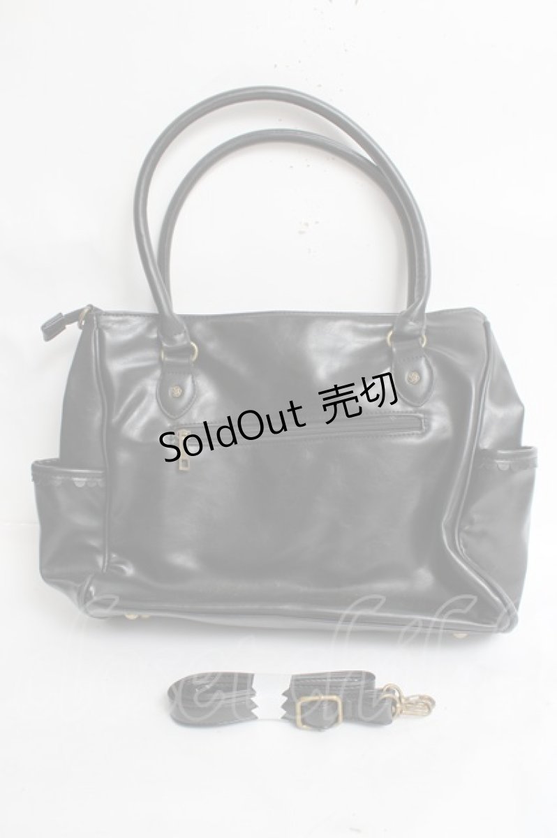 画像2: axes femme / REDLabel A4トートバッグ  黒 Y-26-03-16-055-AX-BG-SZ-ZY (2)