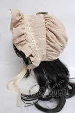 画像2: Eri Aino's collaboration / AE*ボンネット  中薄橙 Y-26-03-16-056-LO-AC-SZ-ZY (2)