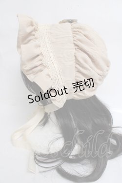 画像2: Eri Aino's collaboration / AE*ボンネット  中薄橙 Y-26-03-16-056-LO-AC-SZ-ZY