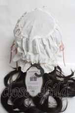 画像3: Kurumi Collaboration / CLK＊フリルキャップ F 淡白 Y-26-03-16-057-LO-AC-SZ-ZT171 (3)