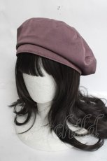 画像1: axes femme POETIQUE / バックリボンベレー帽  ピンク Y-26-03-16-059-AX-AC-SZ-ZTK048 (1)