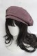 画像1: axes femme POETIQUE / バックリボンベレー帽  ピンク Y-26-03-16-059-AX-AC-SZ-ZY (1)