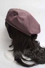 画像2: axes femme POETIQUE / バックリボンベレー帽  ピンク Y-26-03-16-059-AX-AC-SZ-ZTK048 (2)