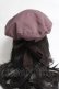 画像3: axes femme POETIQUE / バックリボンベレー帽  ピンク Y-26-03-16-059-AX-AC-SZ-ZY (3)