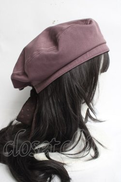 画像4: axes femme POETIQUE / バックリボンベレー帽  ピンク Y-26-03-16-059-AX-AC-SZ-ZY