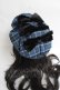 画像1: axes femme kawaii / タータンチェックベレー帽  ブルー Y-26-03-16-060-AX-AC-SZ-ZY (1)