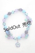 ANNA SUI / ストーンブレスレット  ブルー Y-26-03-16-006-PU-AC-SZ-ZY