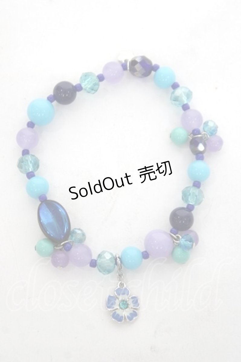 画像1: ANNA SUI / ストーンブレスレット  ブルー Y-26-03-16-006-PU-AC-SZ-ZY (1)