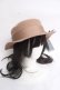 画像3: axes femme / コサージュ付きハット  ベージュ Y-26-03-16-063-AX-AC-SZ-ZY (3)