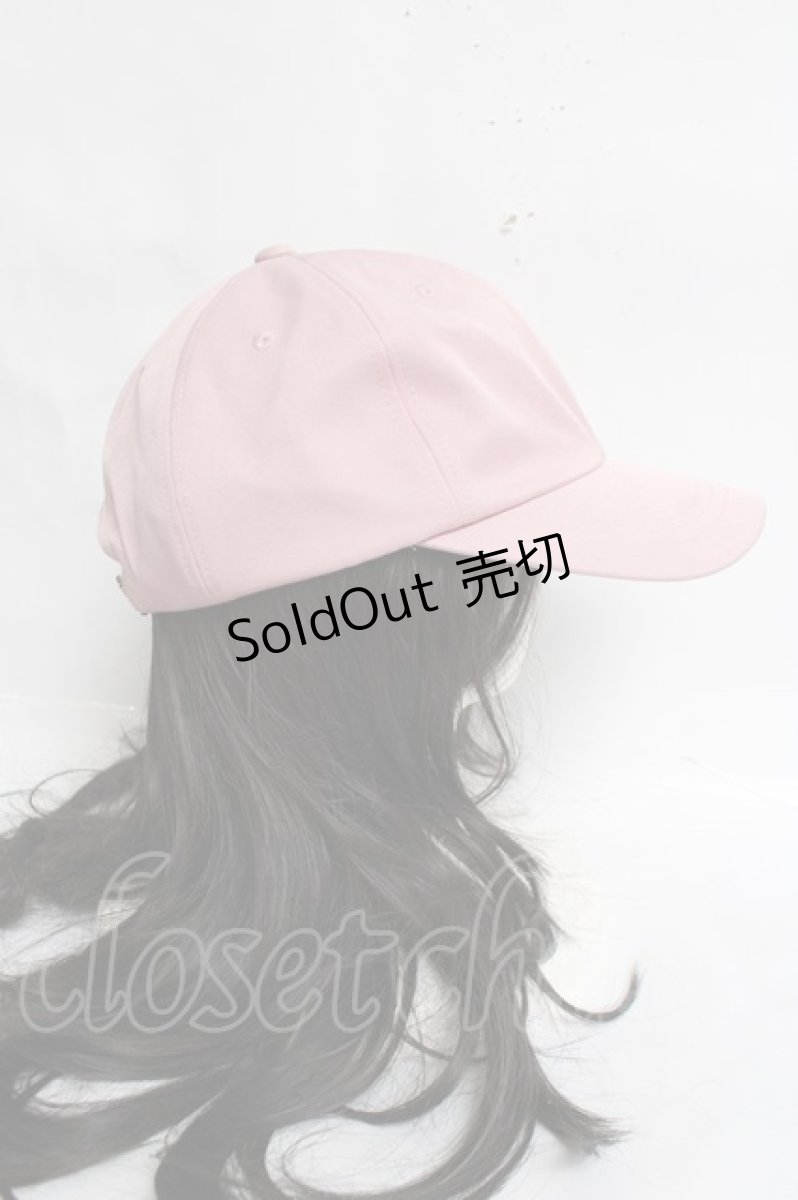 画像4: axes femme / プレート付きキャップ  ピンク Y-26-03-16-064-AX-AC-SZ-ZY (4)